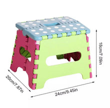 Load image into Gallery viewer, Multi Purpose Portable Folding Stool For Kids Or Adults Lightweight Step Stool Holding stool For camping