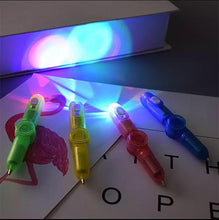 Load image into Gallery viewer, Flash Rotary Pen LED Luminous Spinning Pen Colorful Rolling Pen