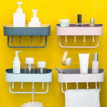 Load image into Gallery viewer, Bathroom And Kitchen Corner Shelves Storage Rack