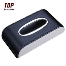 Load image into Gallery viewer, Car Tissue Holder Case Box 5CM Black Beige