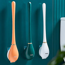 Load image into Gallery viewer, Silicone Toilet Brush with Holder Set
