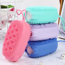 Load image into Gallery viewer, Household Bear Silicone Scrubbing Bath Brush