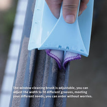 Load image into Gallery viewer, Groove Cleaning Brush Adjustable Window Glass Cleaning Brush