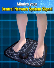 Load image into Gallery viewer, Relief-Right Electric EMS Foot Massager: Healing Therapy Care