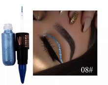 Load image into Gallery viewer, 2in1 Shiny Cream &amp; Liquid Eyeliner ( pack of 6)