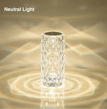 Load image into Gallery viewer, 3D Crystal Diamond Led Lamp - Rechargeable