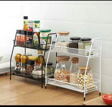 Load image into Gallery viewer, 2 Layer Stainless Steel Dish Rack - Multi function Storage Organizer