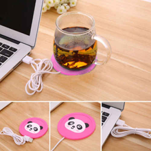 Load image into Gallery viewer, Cartoon USB Warmer Gadgets Silicone Usb Cup Pad Heater Warm Tray Cup Mat