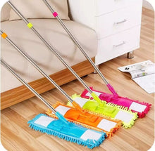 Load image into Gallery viewer, 360 Degree Spin Chenille Mop Household Cleaning Tools Stream Wiper Duster Cloth Drying Flat Dust Floor Sweeper Window Cleaner