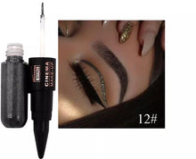 Load image into Gallery viewer, 2in1 Shiny Cream &amp; Liquid Eyeliner ( pack of 6)