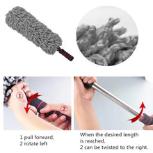 Load image into Gallery viewer, Microfiber Car Duster Brush Cleaning Dirt Dust Clean Brush Universal Polishing Detailing Towels Cloths