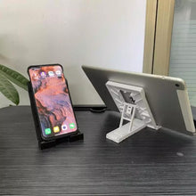 Load image into Gallery viewer, Foldable Mobile Phone Desktop Stand With 6 Adjustable Levels Lazy Bracket