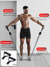 Load image into Gallery viewer, Power Exercise Resistance Exercise Band 5 in 1