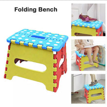 Load image into Gallery viewer, Multi Purpose Portable Folding Stool For Kids Or Adults Lightweight Step Stool Holding stool For camping