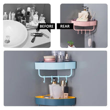 Load image into Gallery viewer, Bathroom And Kitchen Corner Shelves Storage Rack