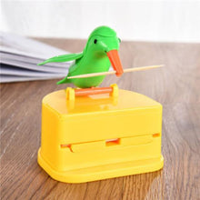 Load image into Gallery viewer, Creative and personalized household full-automatic small bird toothpick holder