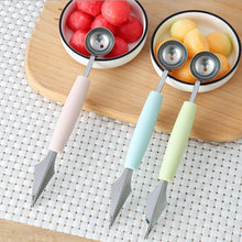 Load image into Gallery viewer, New Fruit Plate Knife Carving Melon Backpack Ice Cream Spoon