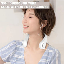 Load image into Gallery viewer, Mini Neck Fan Portable Bladeless Hanging Neck