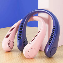 Load image into Gallery viewer, Mini Neck Fan Portable Bladeless Hanging Neck