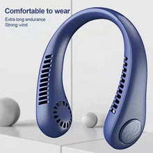 Load image into Gallery viewer, Mini Neck Fan Portable Bladeless Hanging Neck