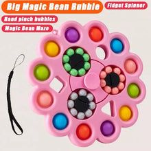 Load image into Gallery viewer, Rotating Magic Bean Cube Toys Fidget Spinner Round Beads