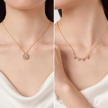 Load image into Gallery viewer, 2-in-1 Charming Rose Gold Plated Magnetic Necklace