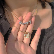 Load image into Gallery viewer, 2-in-1 Charming Rose Gold Plated Magnetic Necklace