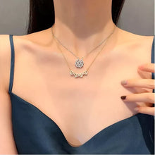 Load image into Gallery viewer, 2-in-1 Charming Rose Gold Plated Magnetic Necklace