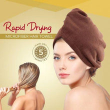 Load image into Gallery viewer, Rapid Drying Hair Towel