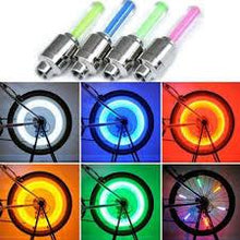 Load image into Gallery viewer, Set of 4 LED Flash Tyre Bike Wheel