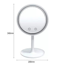Load image into Gallery viewer, Beauty Breeze Mirror 3 in 1 Fan LED lamp and Mirror