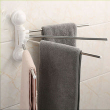Load image into Gallery viewer, Seamless Suction Cup Towel Rack