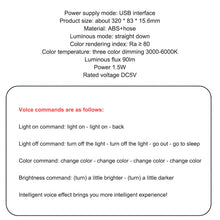 Load image into Gallery viewer, USB Smart Voice Light