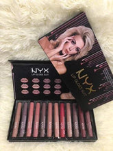 Load image into Gallery viewer, NYX Lipgloss Vallet of 12