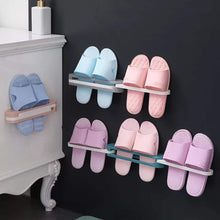 Load image into Gallery viewer, Folding Slipper Organizer Space Saving With Stickers