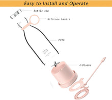 Load image into Gallery viewer, Portable Electric USB Juice Maker Juicer Bottle Blender Grinder Mixer