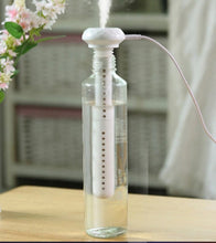 Load image into Gallery viewer, USB Portable Air Humidifier Diamond Bottle Aroma Diffuse Mist Maker