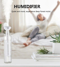 Load image into Gallery viewer, USB Portable Air Humidifier Diamond Bottle Aroma Diffuse Mist Maker