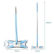 Load image into Gallery viewer, X-type Microfiber Floor Mop