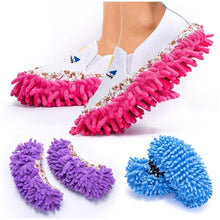 Load image into Gallery viewer, Micro Fiber Cleaning Slippers