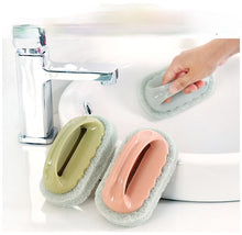 Load image into Gallery viewer, Dishwashing Sponge Wipe Scouring Pads Kitchen Cleaning Cloth Magic Pan Pot Brush
