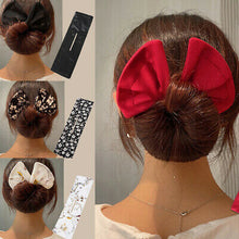 Load image into Gallery viewer, Women Styling Clip Bun Maker Hair Twist Braid Fabric Ponytail