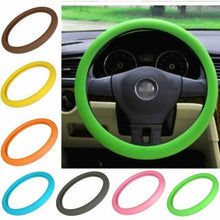 Load image into Gallery viewer, High Quality Food Grade Silicone Auto Steering-Wheel Cover Anti-slip