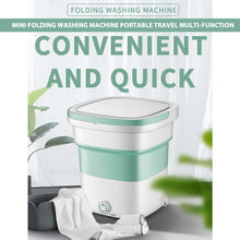 Load image into Gallery viewer, Mini folding washing machine portable travel multi-function