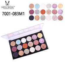Load image into Gallery viewer, MISS ROSE 18-COLOR SEQUIN GLITTER EYESHADOW PALETTE
