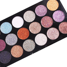 Load image into Gallery viewer, MISS ROSE 18-COLOR SEQUIN GLITTER EYESHADOW PALETTE